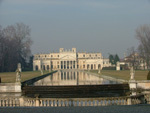 Str�. Il retro della principesca villa Pisani, sulla Riviera del Brenta