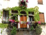 Nancy & Joseph from California - a balcony in Marostica