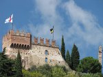 Mel & Mirra from Florida -  Marostica's upper castle