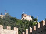 Mel & Mirra from Florida -  Marostica's upper castle