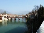 Ellen & Gerhard from Germany - the Alpini Bridge in Bassano del Grappa