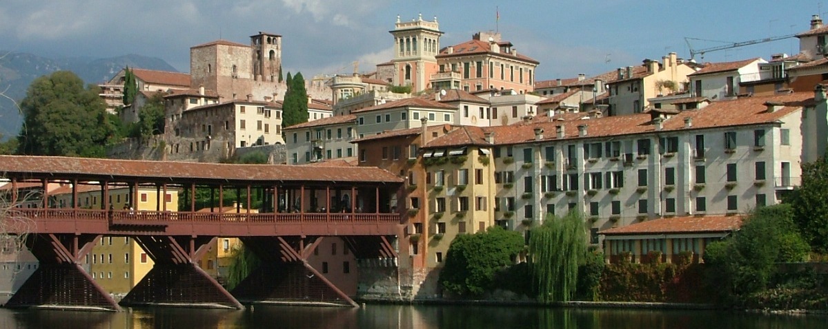 Palladio's bridge in Bassano del Grappa